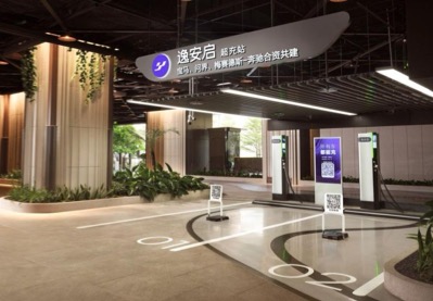 图：超充站全景（CBD/核心商圈）